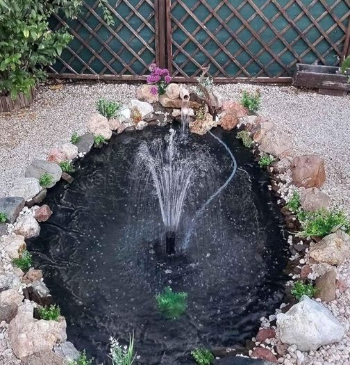 Fish Pond Liner Puncture Resistant Waterfalls Pond Edging Large Garden Pond Film for Ornamental Aquatic Backyard Underlay Membrane Black 2x2m 4x6m