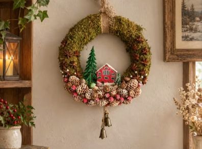 Handmade Christmas wreaths