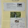 24 Beautifully written up Isle of Man display pages with lots of postcards and stamps. Maps, IOM TT and Manx cat noted Image 10