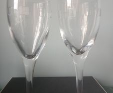 John Rocha Geo Waterford Crystal Red Wine Glasses