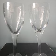 John Rocha Geo Waterford Crystal Red Wine Glasses