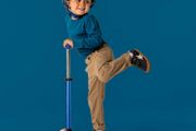 Mini Micro Toddler Scooter in Blue + FREE Scooter Bell