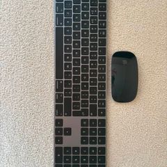 Apple Magic Keyboard with Numeric Keypad & Magic Mouse (Black)