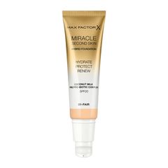 Max Factor Miracle Second Skin Hybrid Foundation in 01 Fair - New