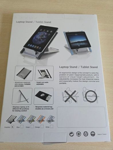 Ergonomic Laptop/ Tablet Stand