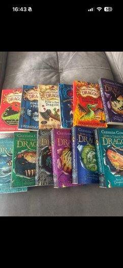 How to Train your Dragon books 1-12