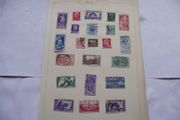 A Collection of Stamps from Italy on loose pages