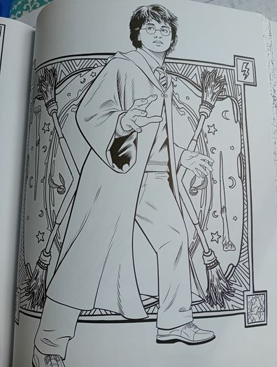Harry Potter colouring book