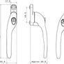 Yale Universal Window Handles - NEW (3 available) Image 4