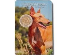 Malta 2 Euro Commemorative Coin 2026 - Il-Kelb tal-Fenek. Coincard. BU