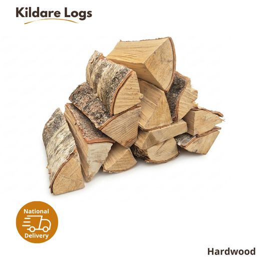 Kiln Dried Birch Logs - 600kg Crate |  Delivery Kildare, Dublin & parts of Carlow