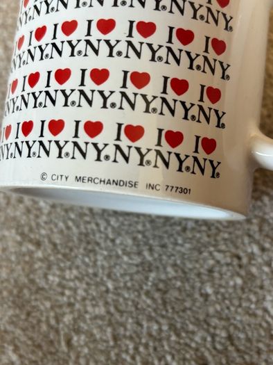 Vintage I Love New York Mug