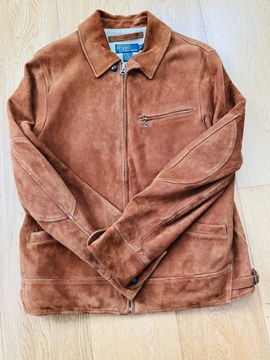 Ralph Lauren Newsboy Jacket 100% Leather