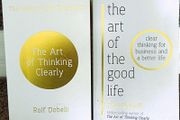 2 Books. The Art of The Good Life &amp; Art of Thinking Clearly 4 euro