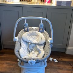 Joie Emeri 2-in-1 baby swing and rocker fern