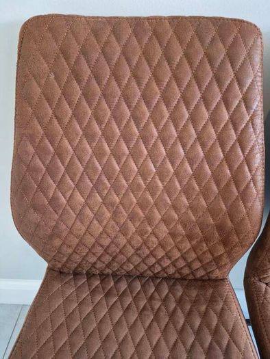 4 Tan Dining Chairs
