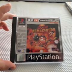 Worms Armageddon PlayStation1 Ps1 PlayStation2 Ps2 Games Original