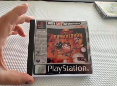 Worms Armageddon PlayStation1 Ps1 PlayStation2 Ps2 Games Original
