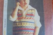Kids Knits Fairisle Pullover Jumper Pattern for Sale