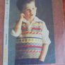 Kids Knits Fairisle Pullover Jumper Pattern for Sale Image 2