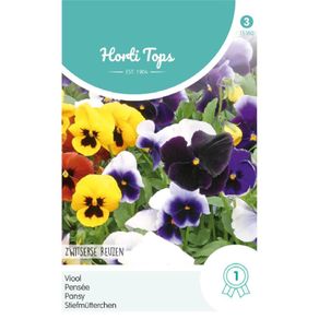 Pansy Swiss Giants mixed seeds 0.4g | Sow July - August
