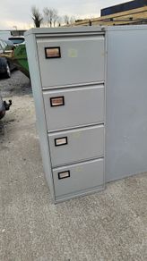 4 filing cabinets
