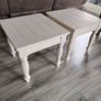 2x Wooden coffee table/side table Image 2
