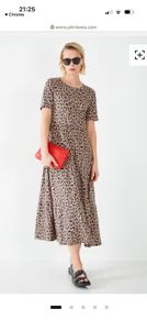Hush leopard print dress