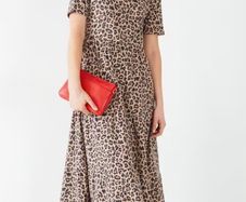 Hush leopard print dress