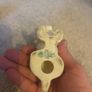 A pair of vintage Belleek porcelain Scottish Terrier dog figurines Image 4