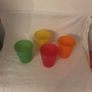 Four Colourful Cups Image 3