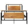 Bed Frame without Mattress Metal 120x200 cm Image 3