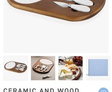 Newbridge Silver ceramic and silver cheeseboard set
