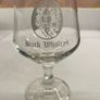Rare Buck Whaley's Dublin Glass Goblet | Collectible Irish Bar Memorabilia Image 3