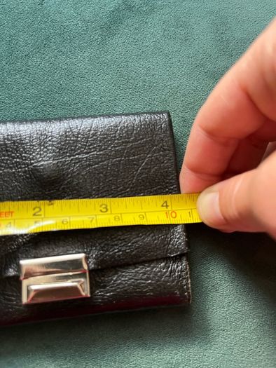 Vintage leather wallet / purse