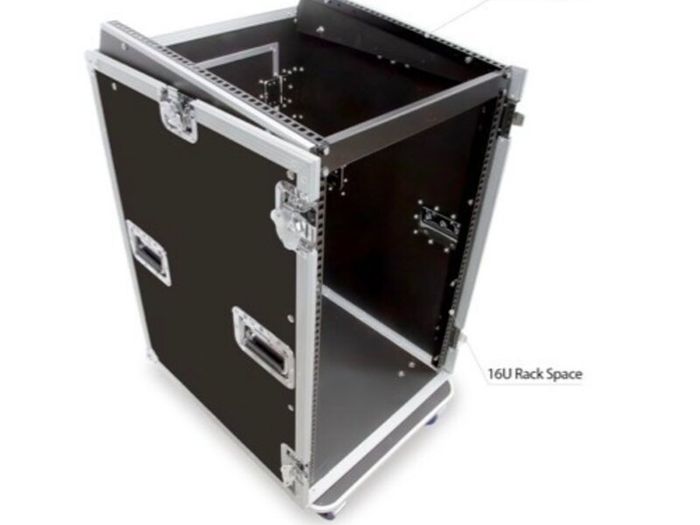 16u Heavy duty rack flightcase
