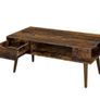 New Rustic Brown Coffee Table - FREE P&P Image 6