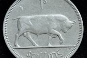 Ireland - 1959 - Shilling - Bull - KM.14a - [2471]