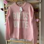 jumper Bnwt H&M logo front jumper oversized small Image 2
