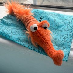 Jellycat Retired Riley Razor Fish New With Tags