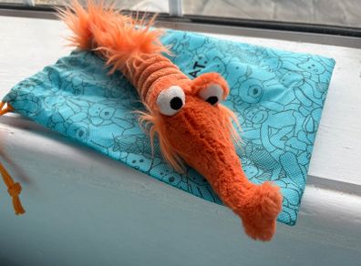 Jellycat Retired Riley Razor Fish New With Tags