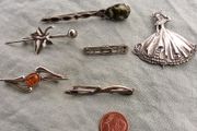 Vintage Silver Brooches