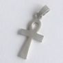 Sterling Silver Ankh Egyptian Cross Pendant Image 3