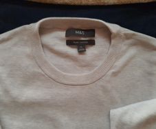 M nd S mens 100% pure Cotton XL jumper