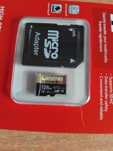 new 128g memory card