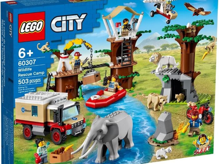 NEW Lego 60307 Wildlife Rescue Camp