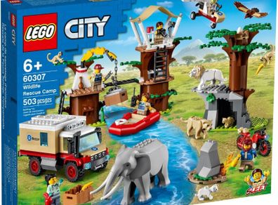 NEW Lego 60307 Wildlife Rescue Camp