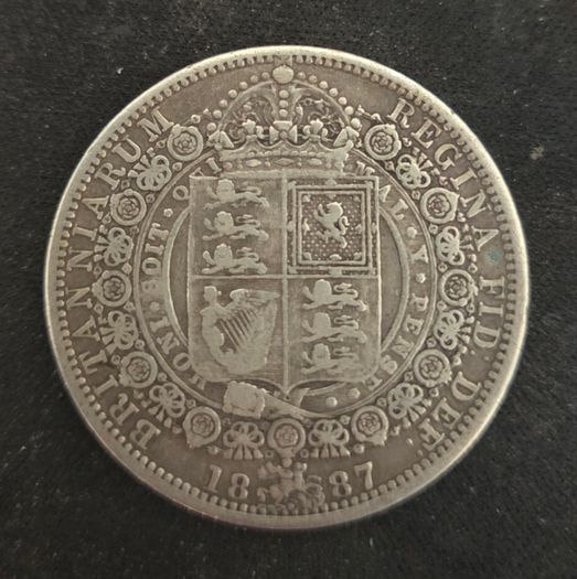 1887 British Half Crown