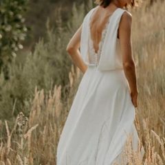 Boho wedding dress
