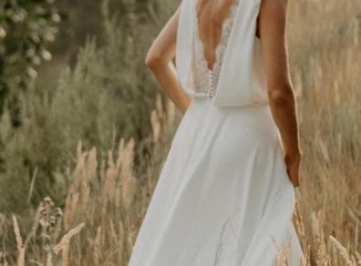 Boho wedding dress